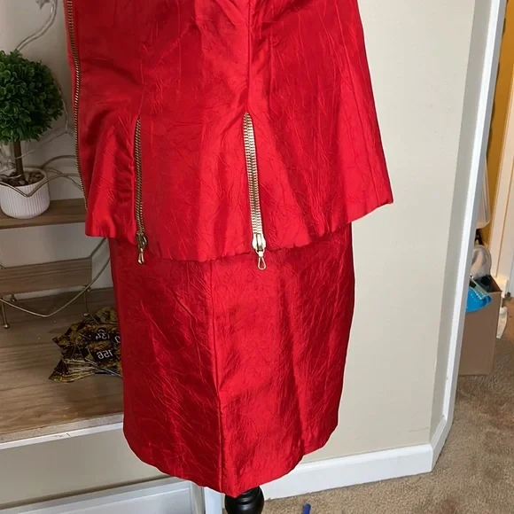 Vintage Cache Punk Rock Skirt Suit size Medium - Picture 8 of 9